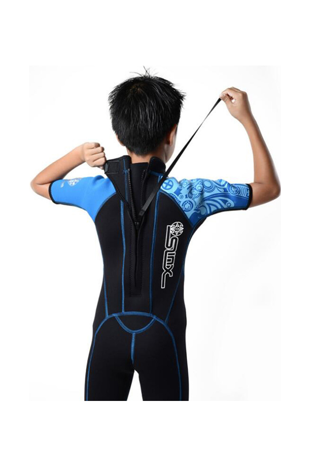 SLINX 2mm Kids Shorty Wetsuit Junior Snorkeling Suit