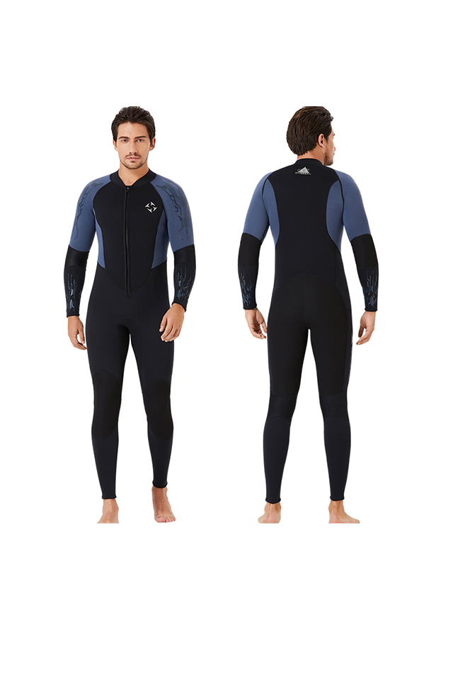 DIVE & SAIL Adults' 3MM Long Sleeve Surfing & Snorkeling Wetsuit