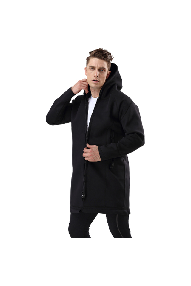 MYLEDI Men\'s Hooded Windbreaker Waterproof Wetsuit Overcoat