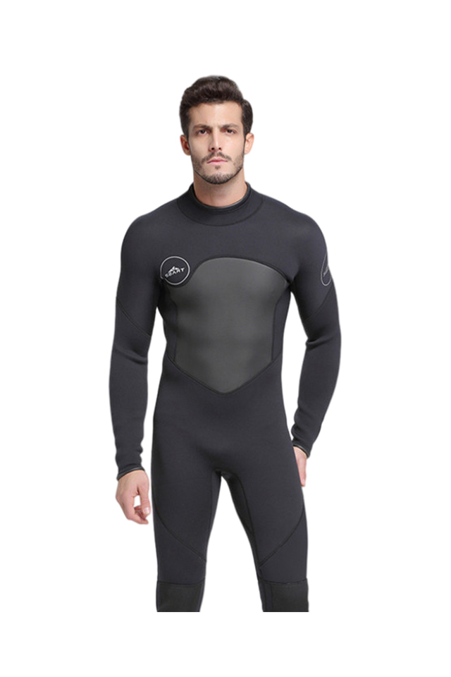 Sbart Male 1.5MM Long Sleeve Neoprene Full Body Snorkeling & Surfing Wetsuit