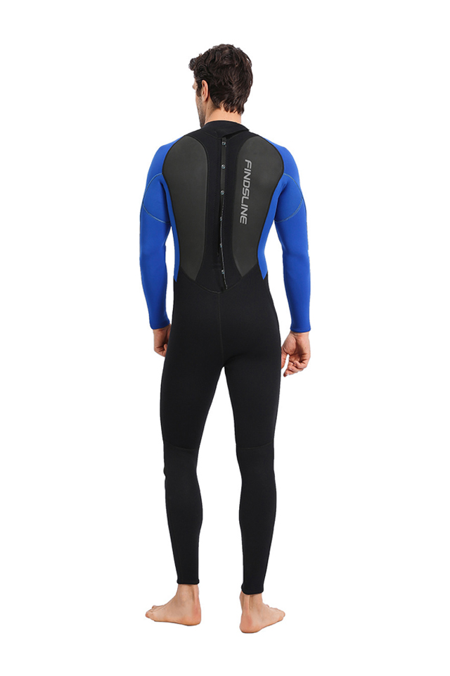 SLINX Men\'s 3/2mm CR Neoprene Full body Surfing&Diving Wetsuit 