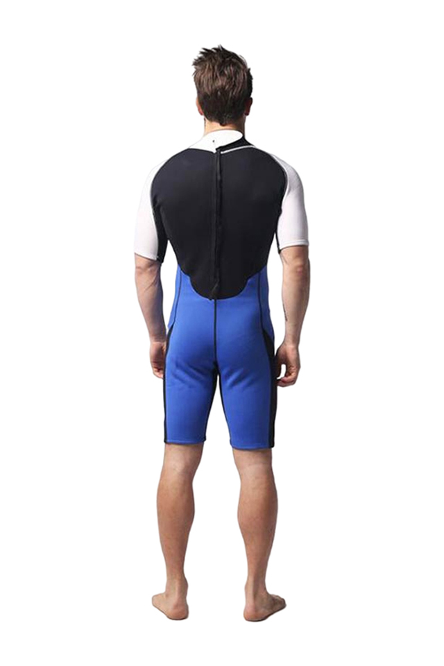MYLEDI Men\'s Back Zip 3mm Shorty Wetsuit for Surfing Diving