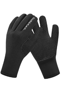 DIVE&SAIL Adults' 3mm Neoprene Non-slip Abrasion Resistant Warm Wetsuit Gloves