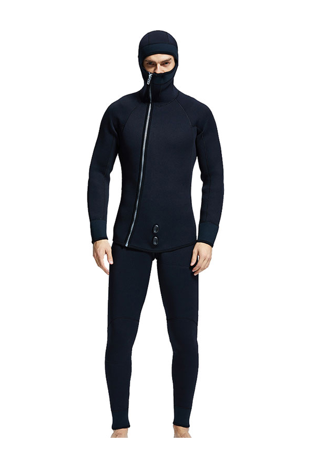 MYLEDI Men\'s 7MM 2-Piece Cold Water Winter Wetsuit