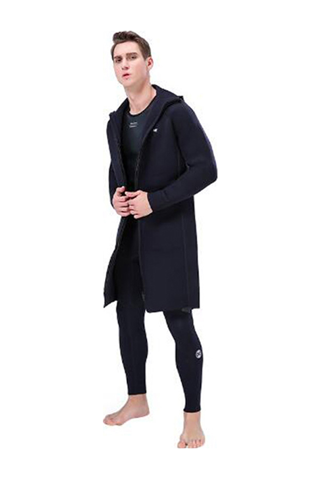 SLINX 3mm Hooded Windbreaker Wetsuit Overcoat