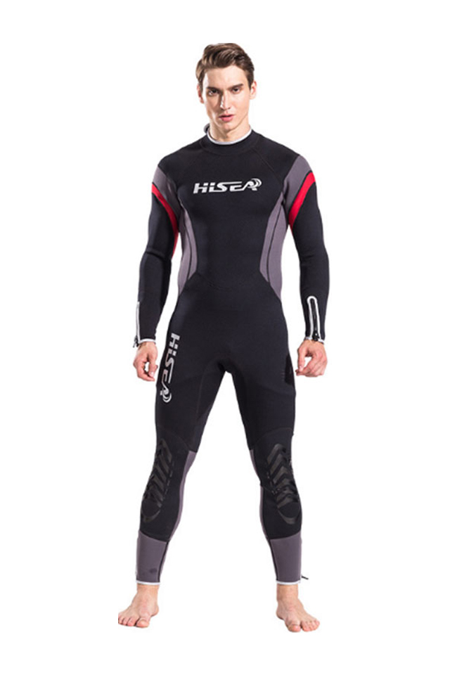 HISEA Mens 2.5MM Multicolored Neoprene Full Body Wetsuit