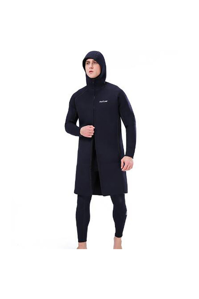 SLINX 3mm Hooded Windbreaker Wetsuit Overcoat