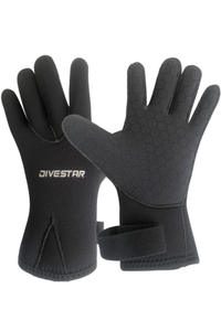 DIVESTAR 3mm/5mm Neoprene Cut-resistant Non-slip Warm Wetsuit Gloves