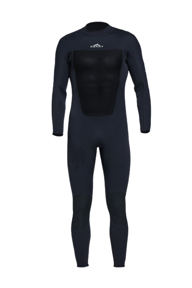 Sbart Men's 3MM Neoprene Long Sleeve Back Zip Wetsuit