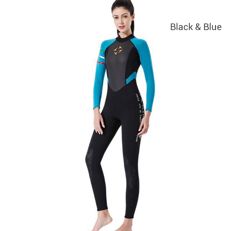 Dive & Sail Ladies 3mm One Piece Freediving Wetsuit