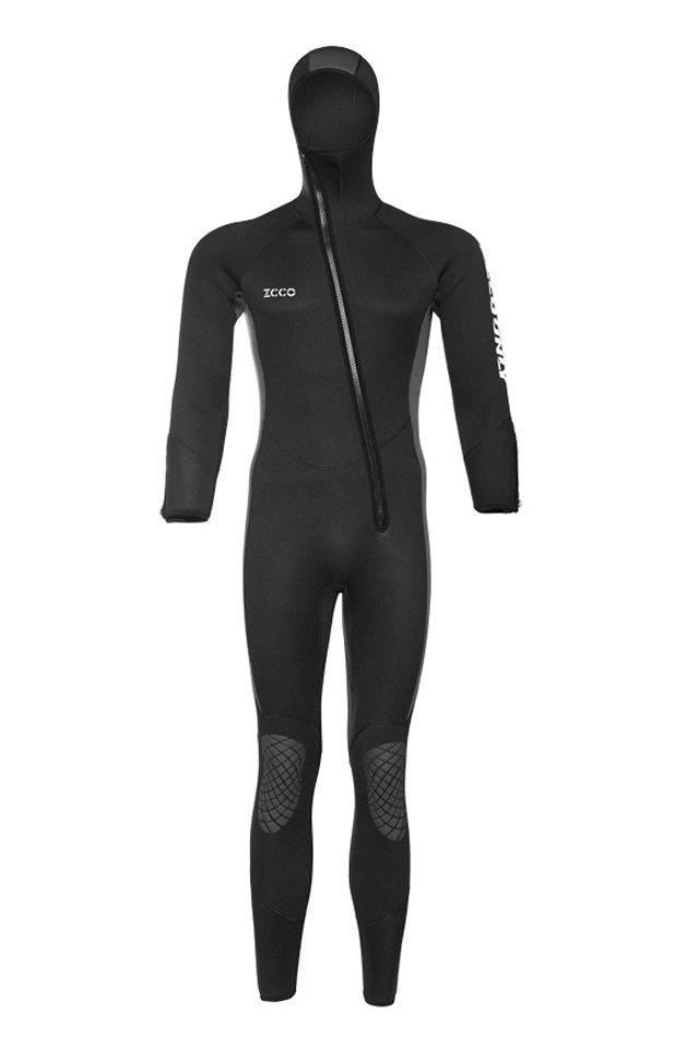 5mm Front Cross Zip Wetsuit Large TommyDSports Spear Fisher Stretch 8830 
