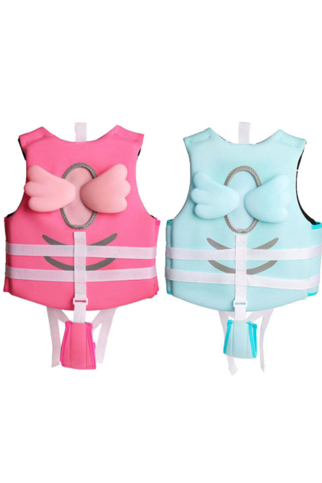 NEWAO Infants\' Cute Swim Adjustable Strap Life Jacket 