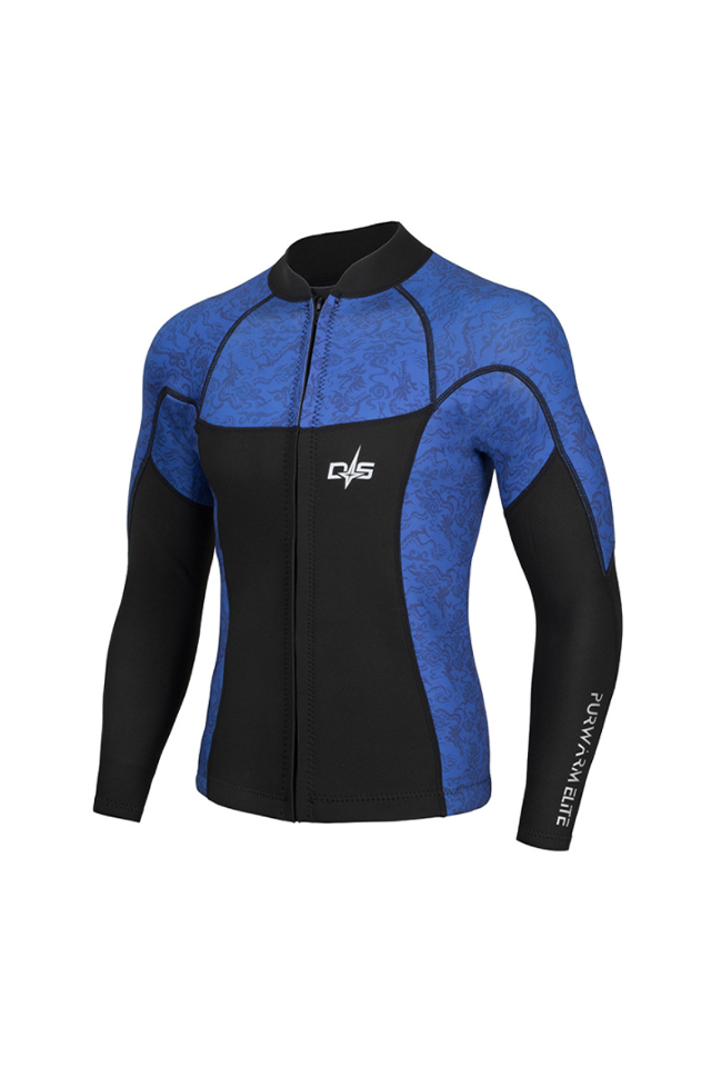 DIVESTAR 3MM Neoprene Two Pieces Long Sleeve Wetsuit