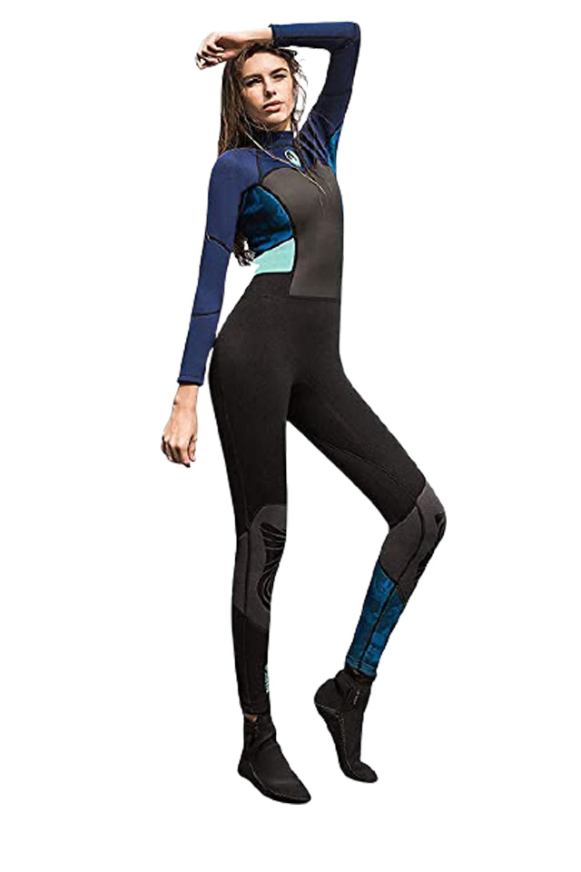 HISEA Ladies 1.5mm Freediving Full Body Wetsuit