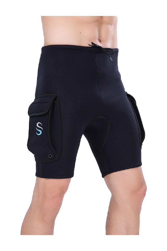 SLINX 3mm Mens Pro Wetsuit Shorts Diving Bottoms