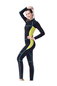LIFURIOUS Women 3mm Neoprene Full Body Back Zip Long Sleeve Wetsuit
