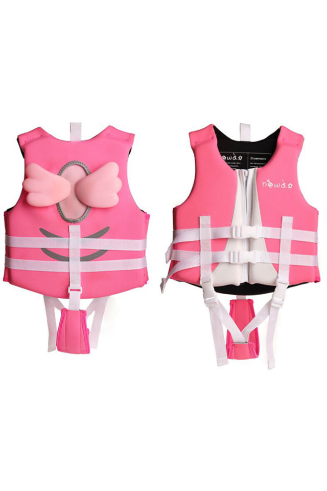 NEWAO Infants' Cute Swim Adjustable Strap Life Jacket 
