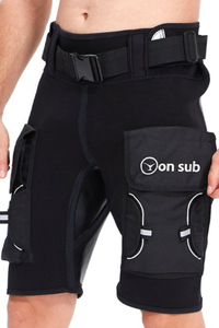 Yon Sub 3MM Tech Diving Wetsuit Shorts with Pockets