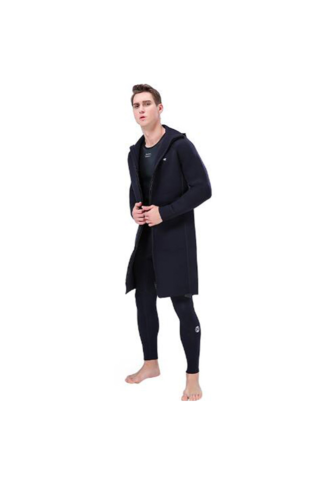 SLINX 3mm Hooded Windbreaker Wetsuit Overcoat