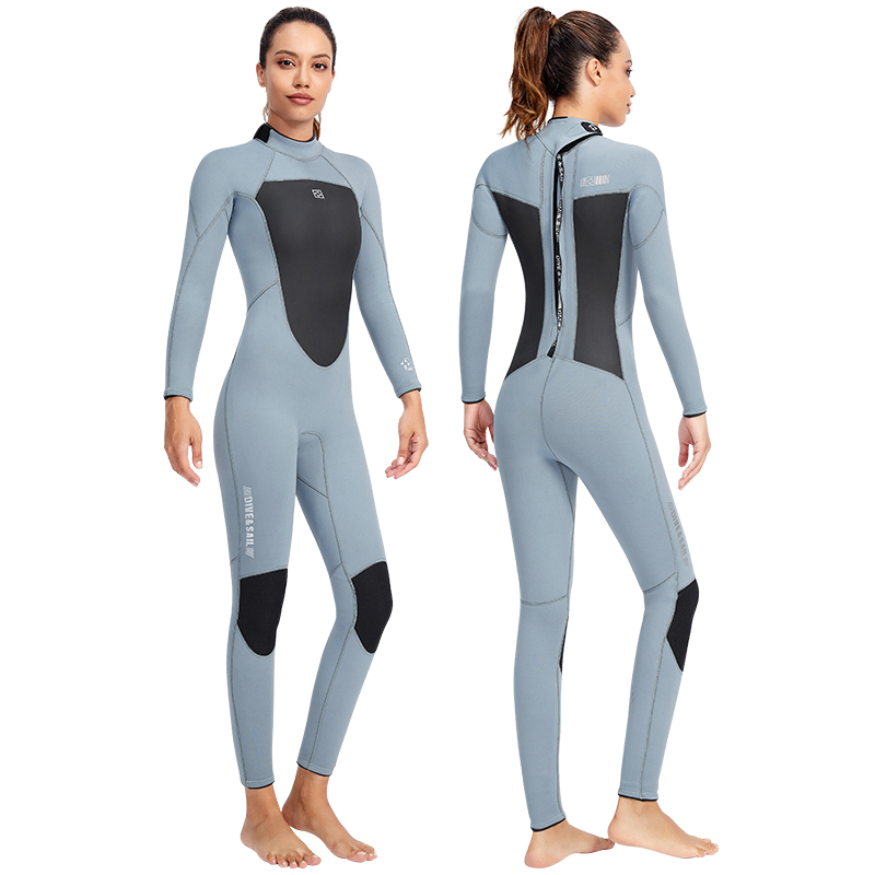 DIVE & SAIL 3mm Shark Skin Full Plus Size Wetsuit for Adults