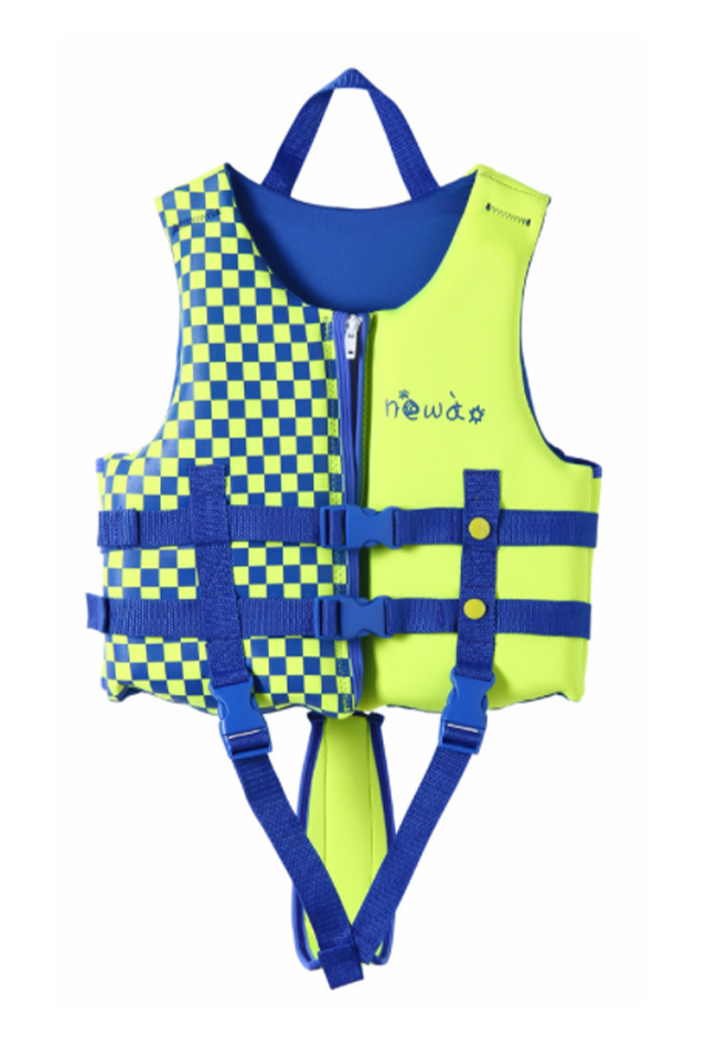 Newao Kids' Neoprene Adjustable Strap Flotation Life Jacket 