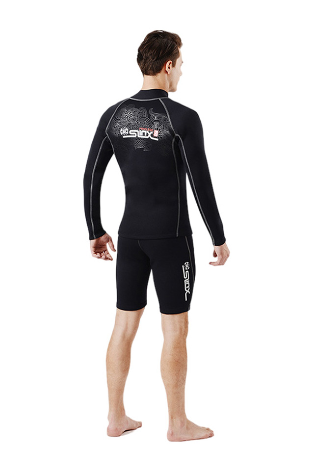 SLINX Male/Female 2MM Long Sleeve Sunscreen Wetsuit Jacket