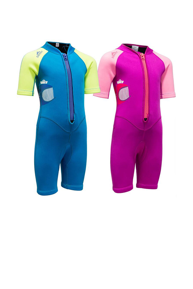 Sbart CE Certified 2MM Shorty Wetsuit for Boys Girls